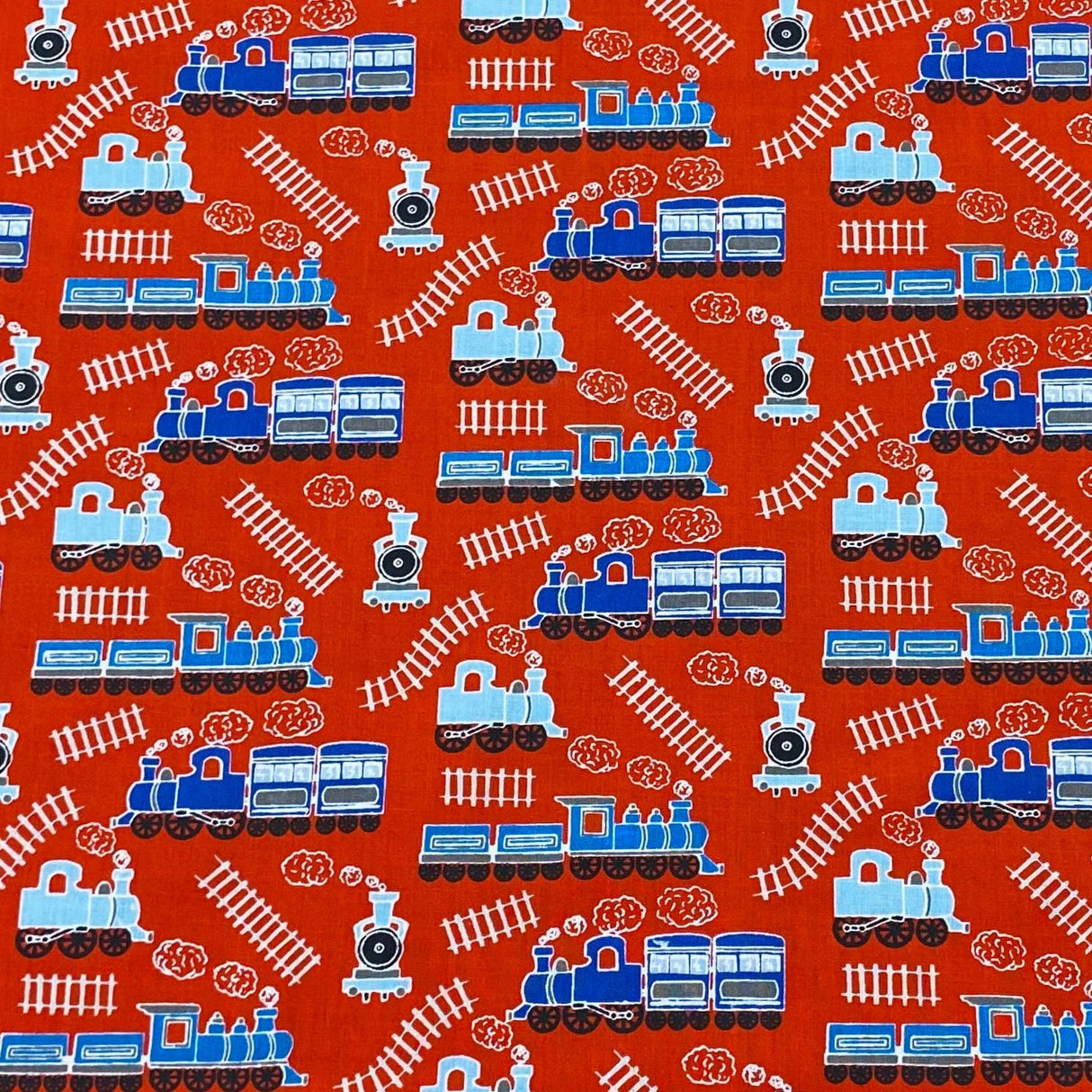 Pound A Metre 3 Metre 3 Metres Dressmaking Poly-Cotton - 45" wide (Train)