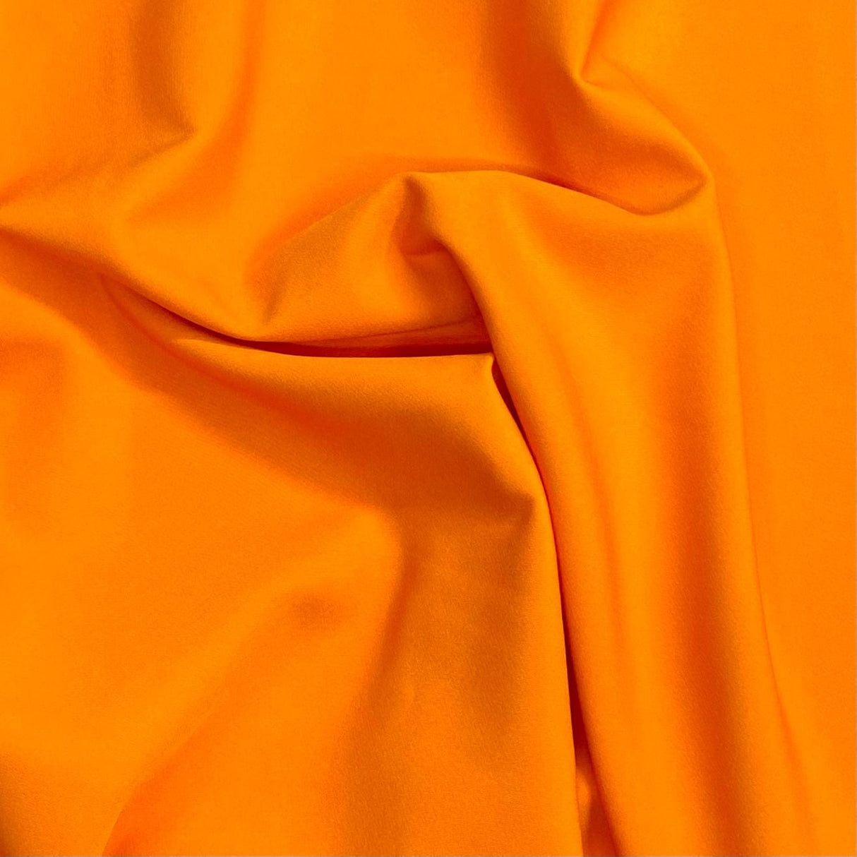 Pound A Metre 3 Metres 3 Metres Dressmaking Stretch Crepe 55" wide (Orange)
