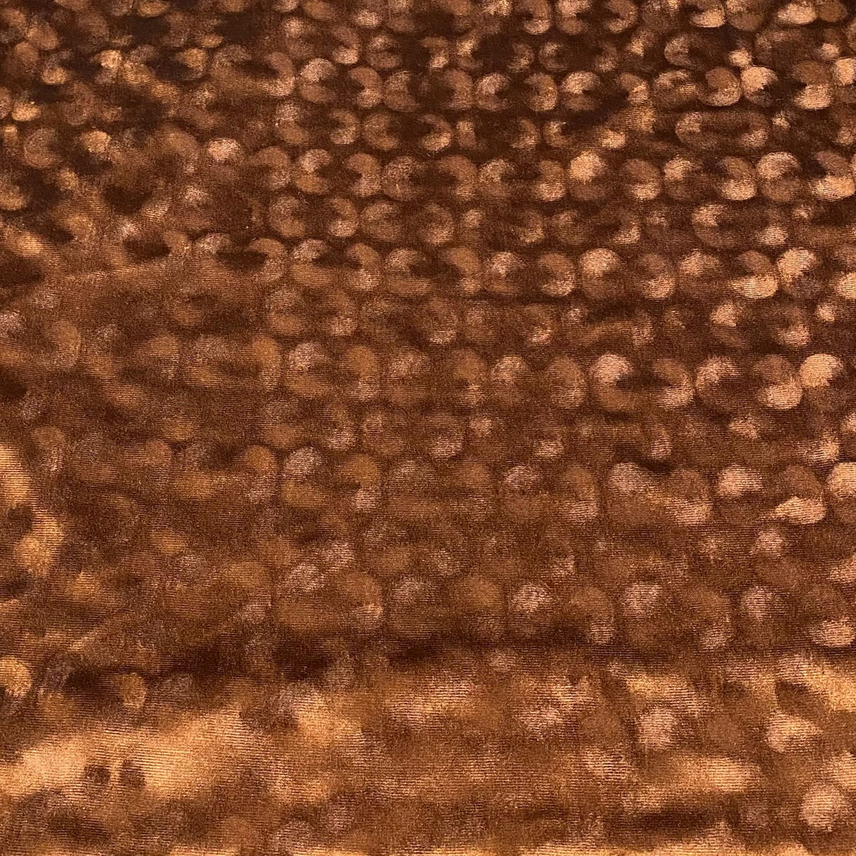 Pound A Metre 3 Metres 3 Metres Embossed Soft Velvet 55" Wide (Brown)