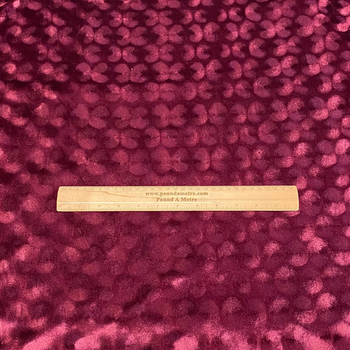 Pound A Metre 3 Metres 3 Metres Embossed Soft Velvet 55" Wide (Costa)