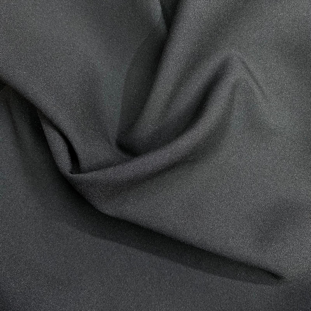 Pound A Metre 3 Metre 3 Metres Heavy Suiting Panama 55" Wide - (Black)
