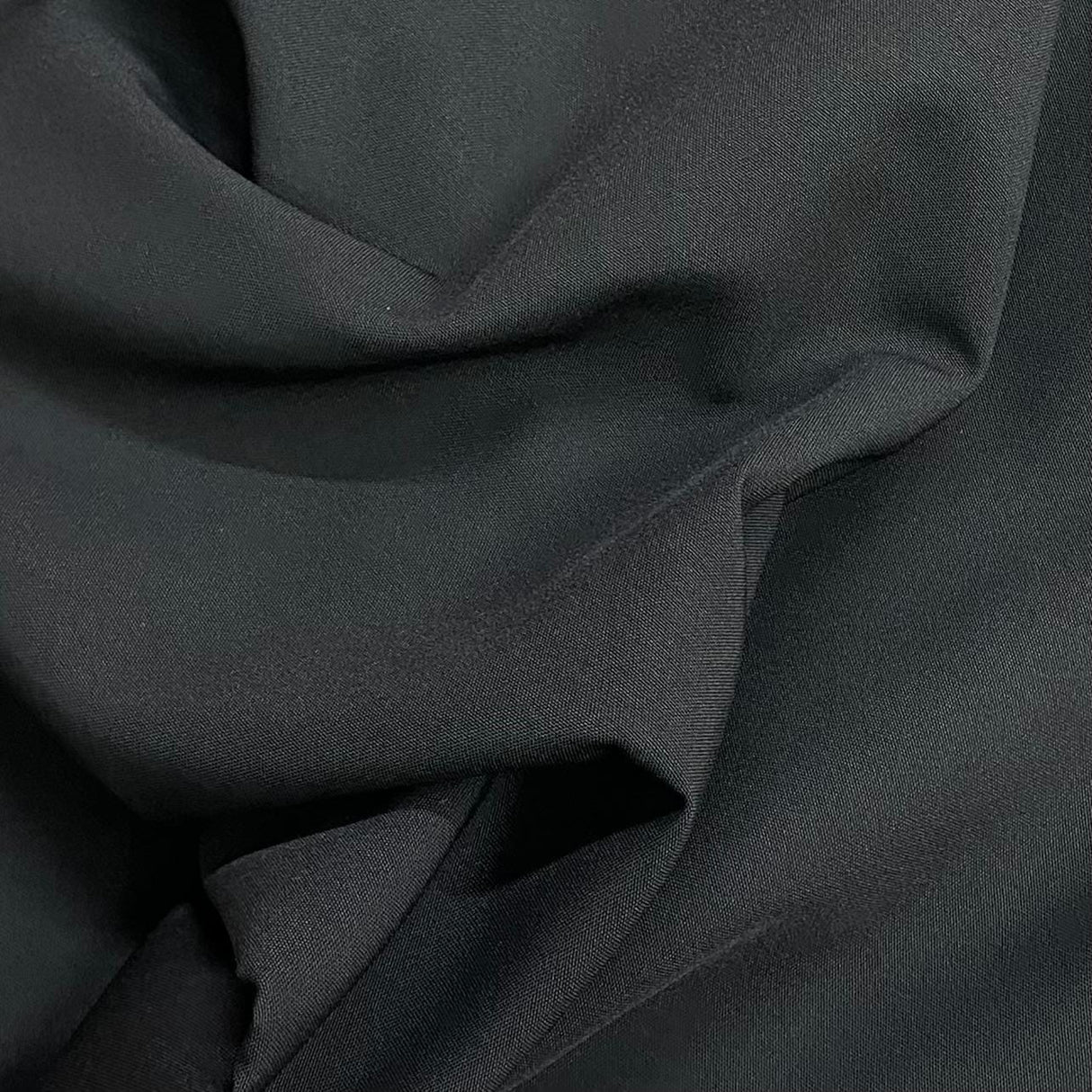 Pound A Metre 3 Metre 3 Metres Heavy Suiting Panama 55" Wide - (Black)
