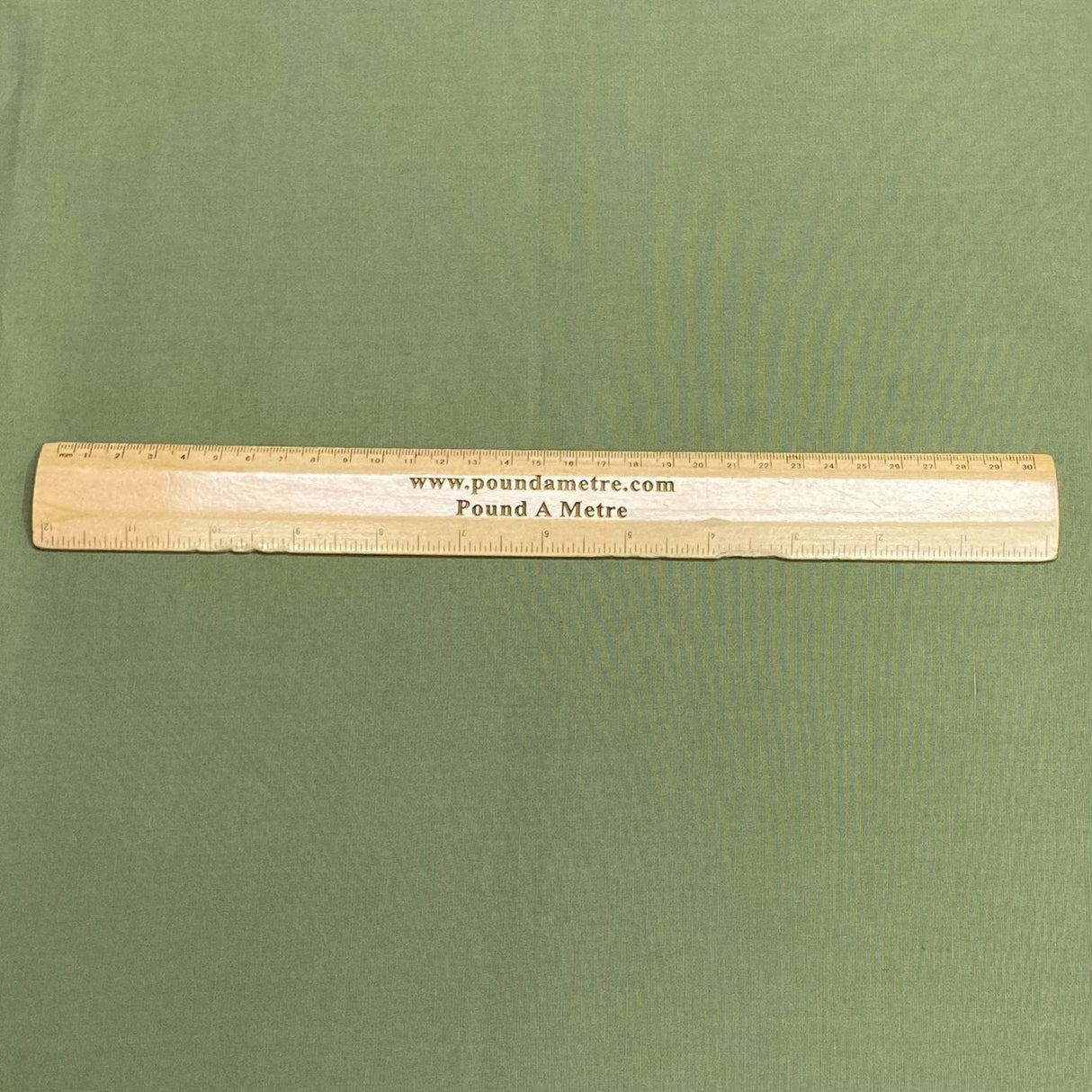 Pound A Metre 3 Metres, Heavy-Weight Cotton Brushed Sweatshirt Jersey 55” Wide - (Olive) (EOL)