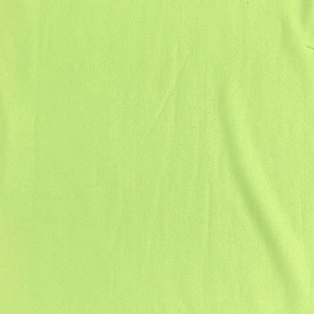Pound A Metre 3 Metres, Heavy-Weight Cotton Sweatshirt Jersey 55” Wide (Lime Green)