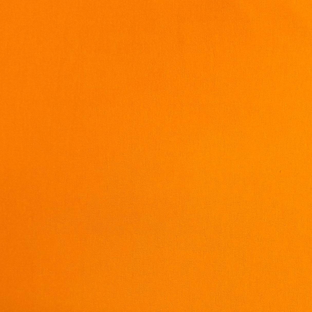 Pound A Metre 3 Metres, Heavy-Weight Cotton Sweatshirt Jersey 55” Wide (Orange)