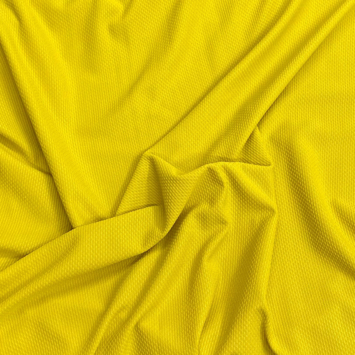 Pound A Metre 3 Metres Heavyweight Ribbed Jersey- 55" Wide (Yellow) (EOL)