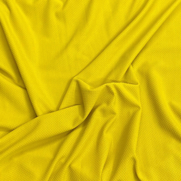 Pound A Metre 3 Metres Heavyweight Ribbed Jersey- 55" Wide (Yellow) (EOL)