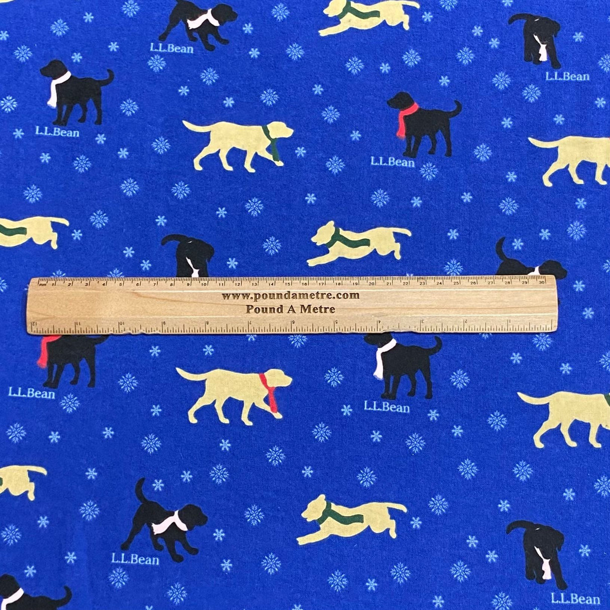 Pound A Metre 3 Metres 3 Metres High Quality Brushed Cotton - 45" Wide (Dogs)