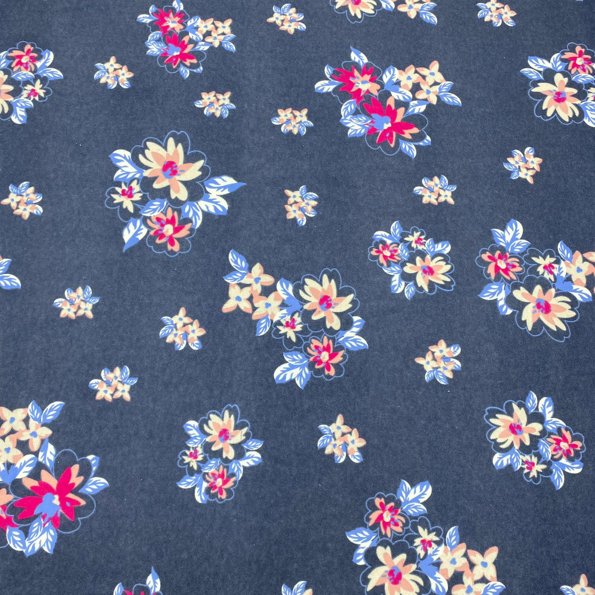 Pound A Metre 3 Metres High Quality Brushed Cotton - 45" Wide (Garden)