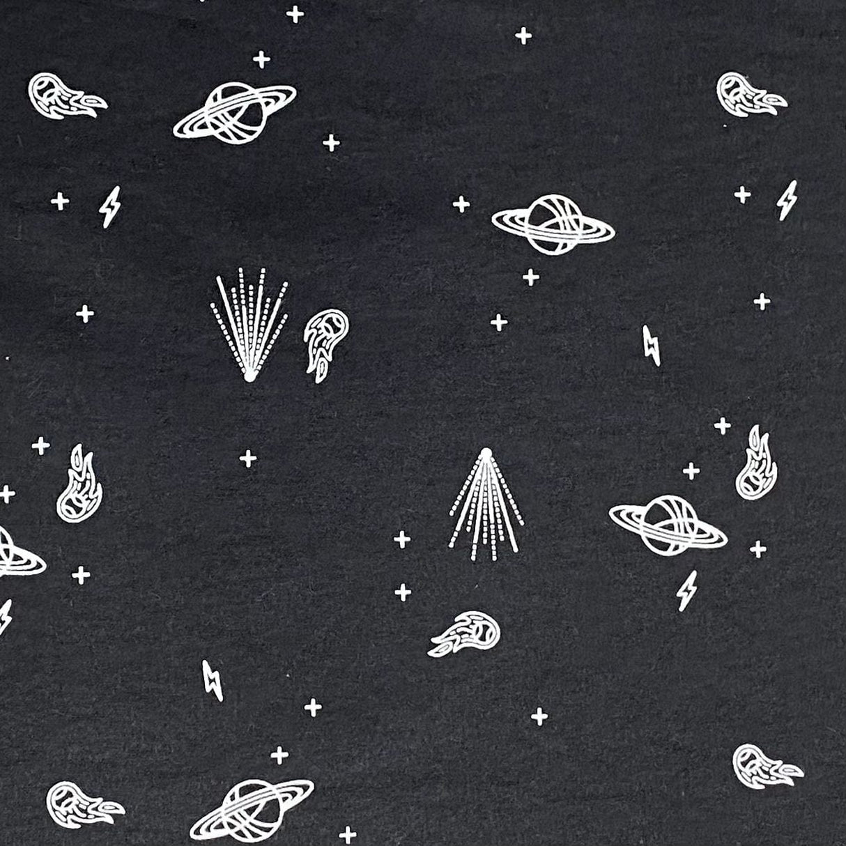 Pound A Metre 3 Metres 3 Metres High Quality Brushed Cotton - 45" Wide (Space)