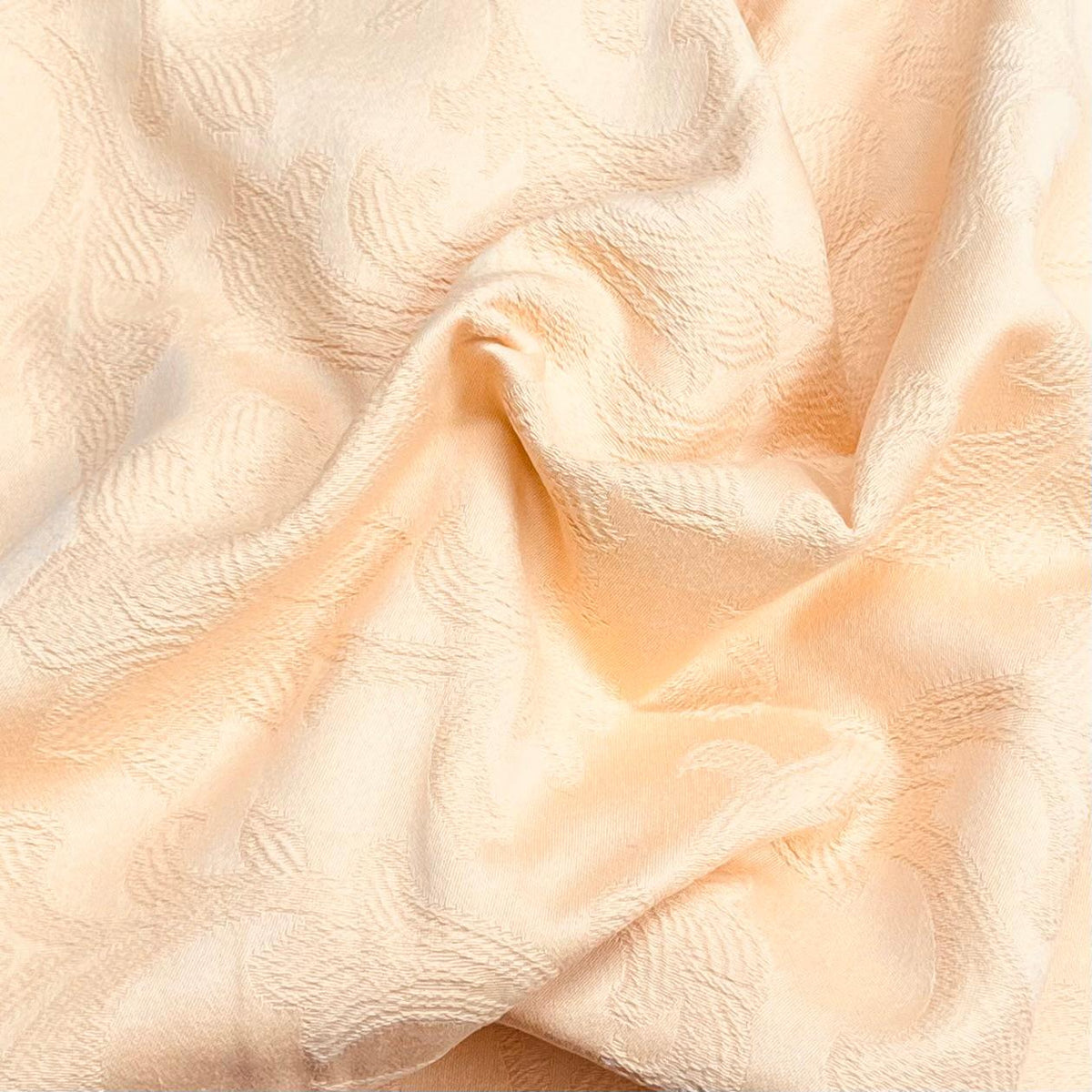 Pound A Metre 3 Metres Jacquard Fabric – 55" Wide (Cream)