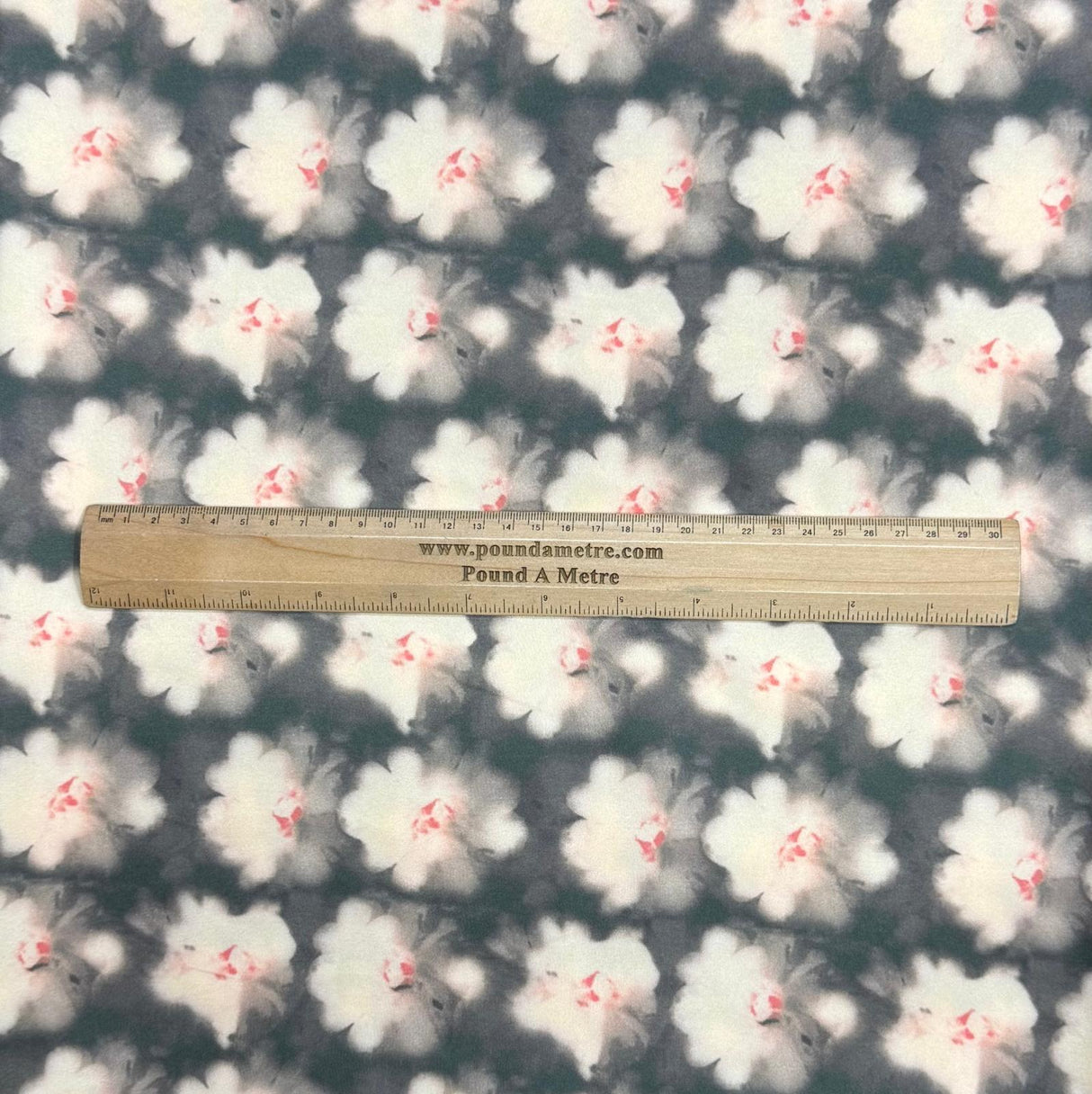 Pound A Metre 3 Metres Lightweight Printed Suiting 55" Wide (Flowers)