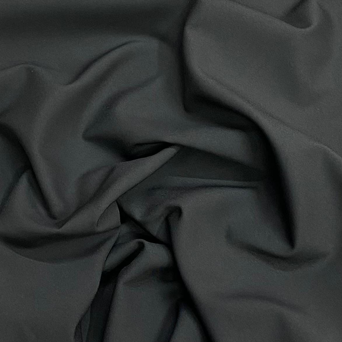 Pound A Metre 3 Metres Lightweight Suiting 55" Wide (Black)