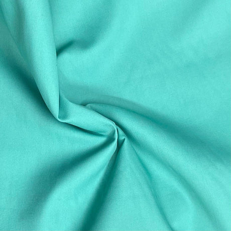 Pound A Metre 3 Metres Linen Look Fabric – 55” Wide (Turquoise)