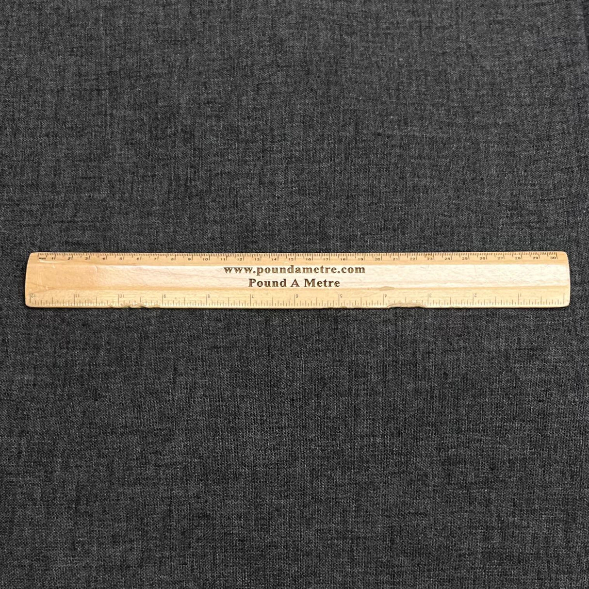 Pound A Metre 3 Metres Luxurious Cotton Linen Fabric – 45" Wide (Black)