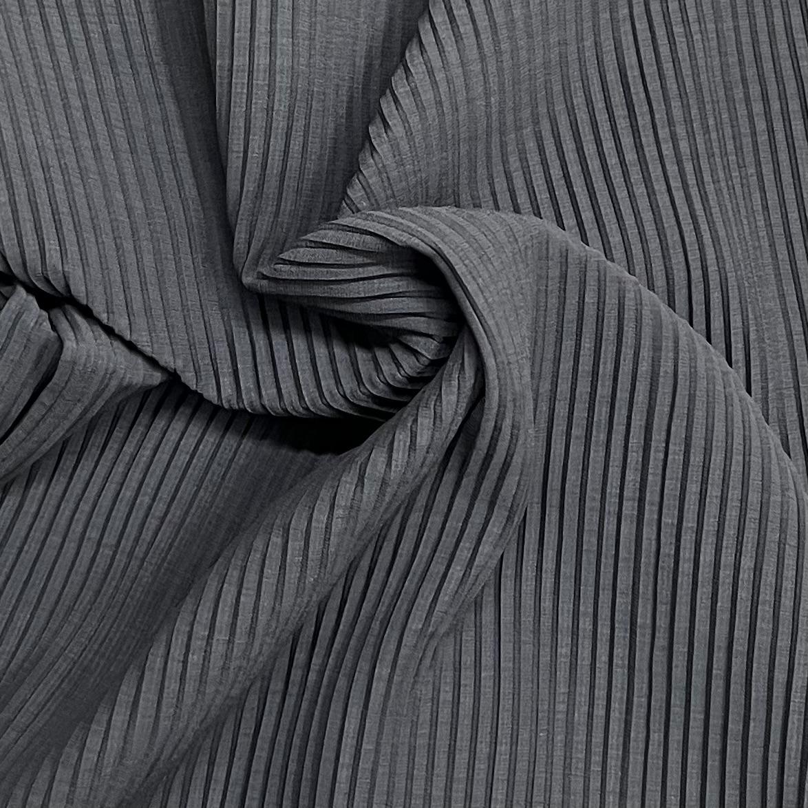 Pound A Metre 3 Metres Luxurious Crinkle Chiffon – 55" Wide (Black)