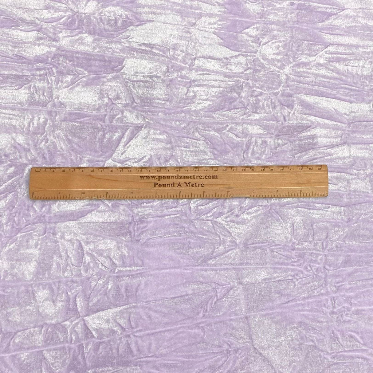 Pound A Metre 3 Metres Luxurious Crushed Spandex Velvet 55" Wide (Light Lilac)