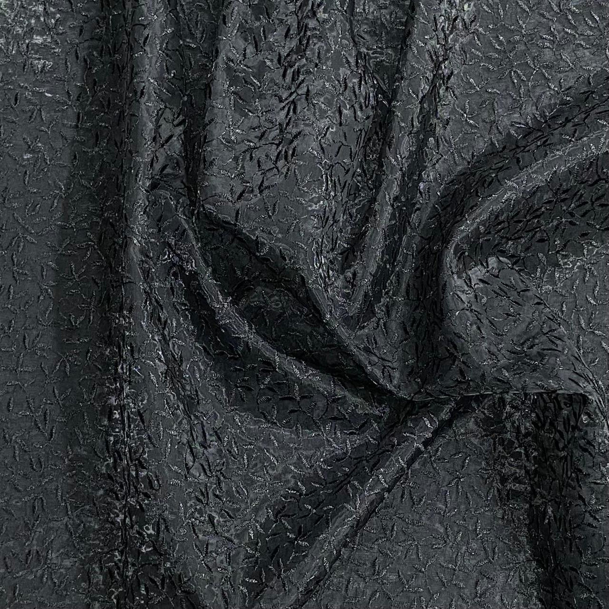 Pound A Metre 3 Metres Luxurious Embroidery Organza - 55 " Wide (White)