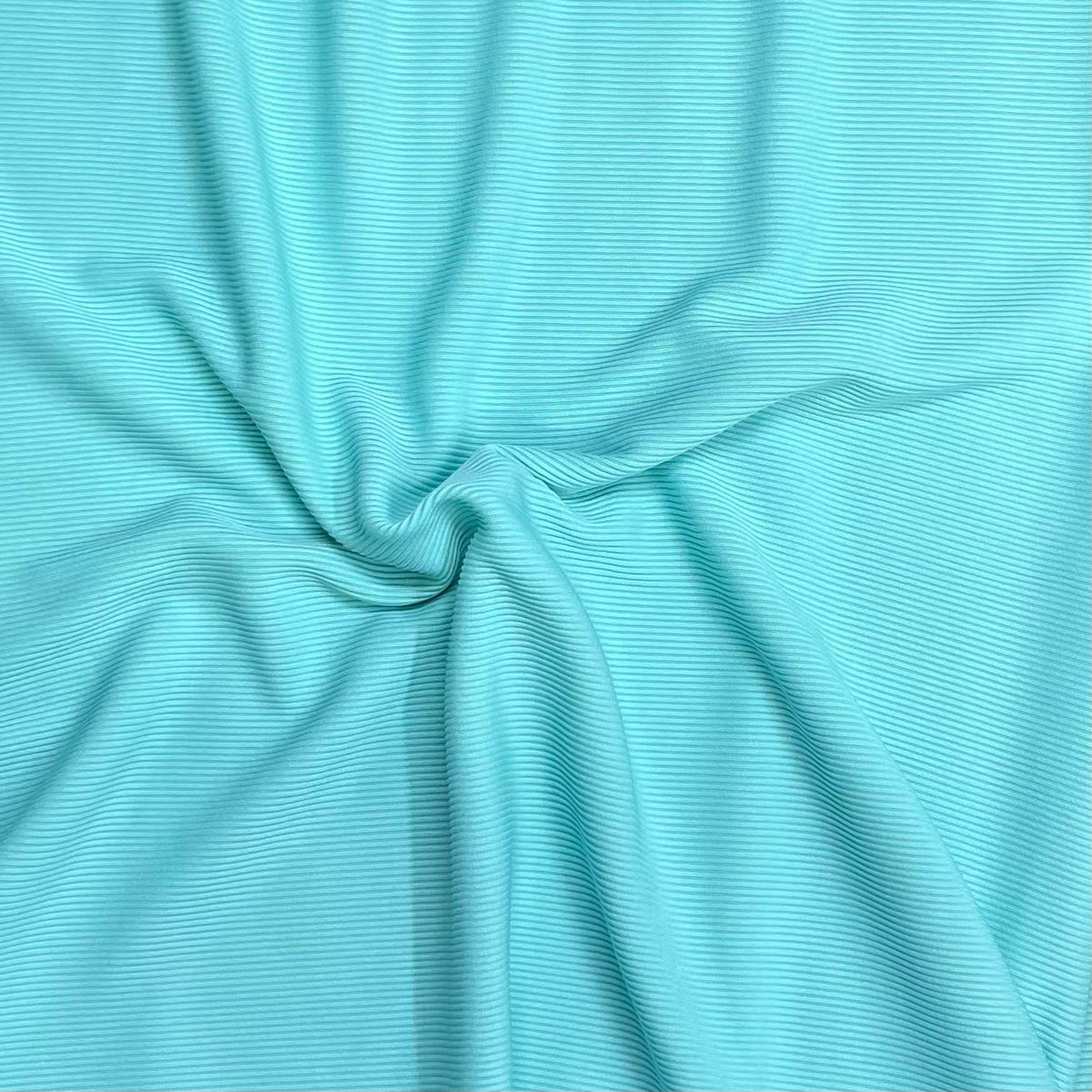 Pound A Metre 3 Metres Luxurious Fine Ribbed Jersey 55” Wide - (Sky)