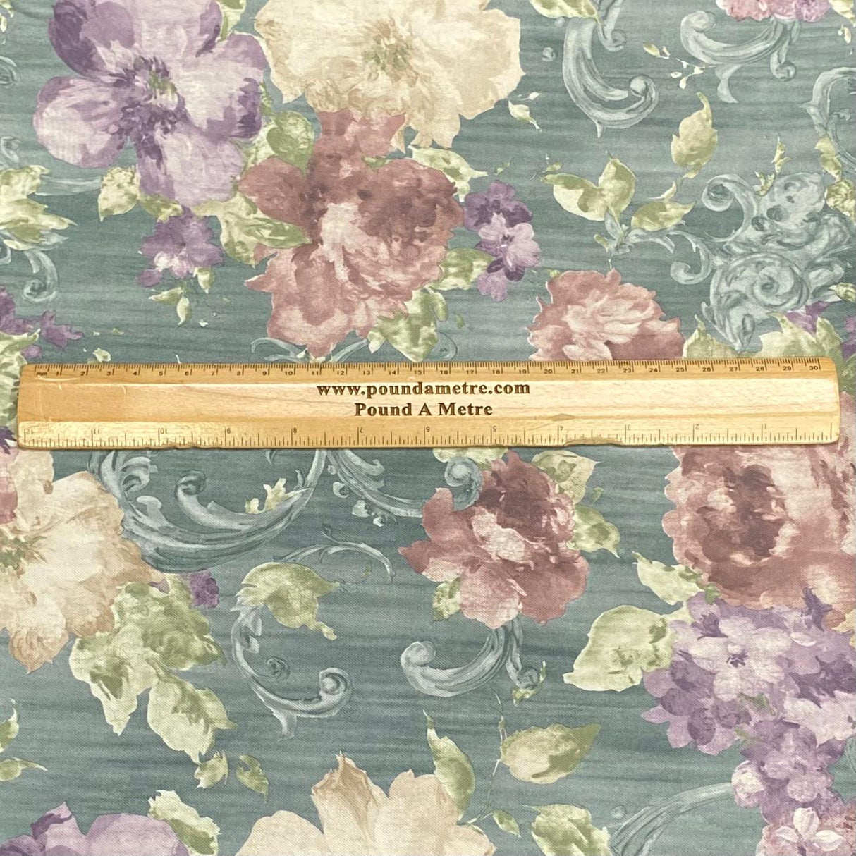 Pound A Metre 3 Metres 3 Metres Luxurious Heavy Satin 55" Wide (Jungle) (EOL)