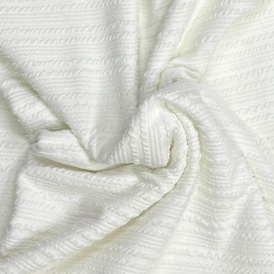 Pound A Metre 3 Metres Luxurious Jacquard Jersey Fabric – 55" Wide (Jacquard)
