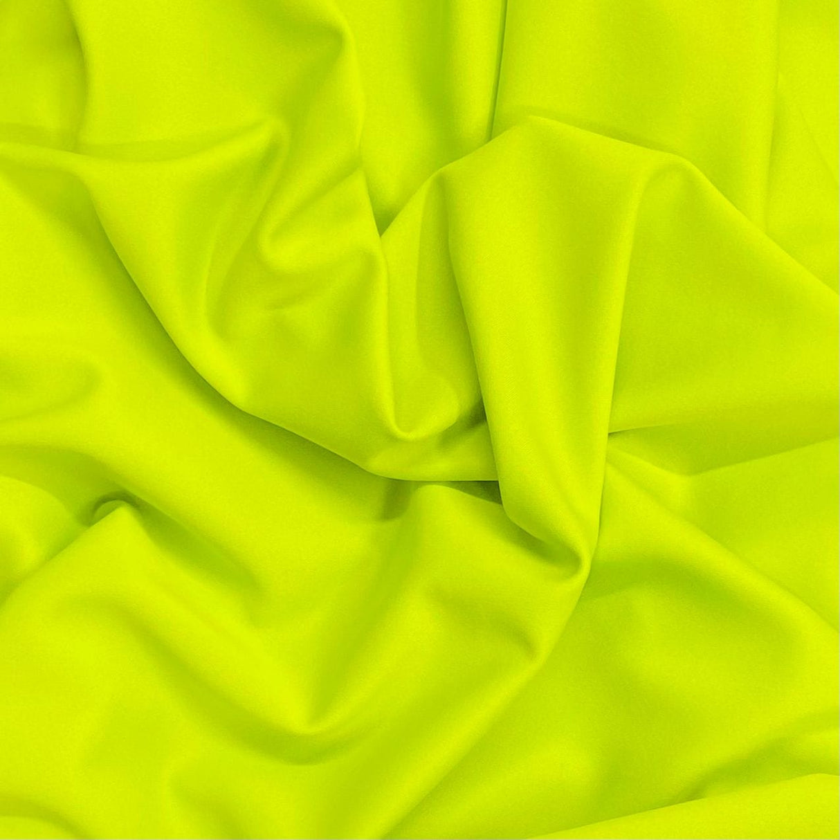 Pound A Metre 3 Metres Luxurious Plain Scuba 55" Wide (Lime Green)