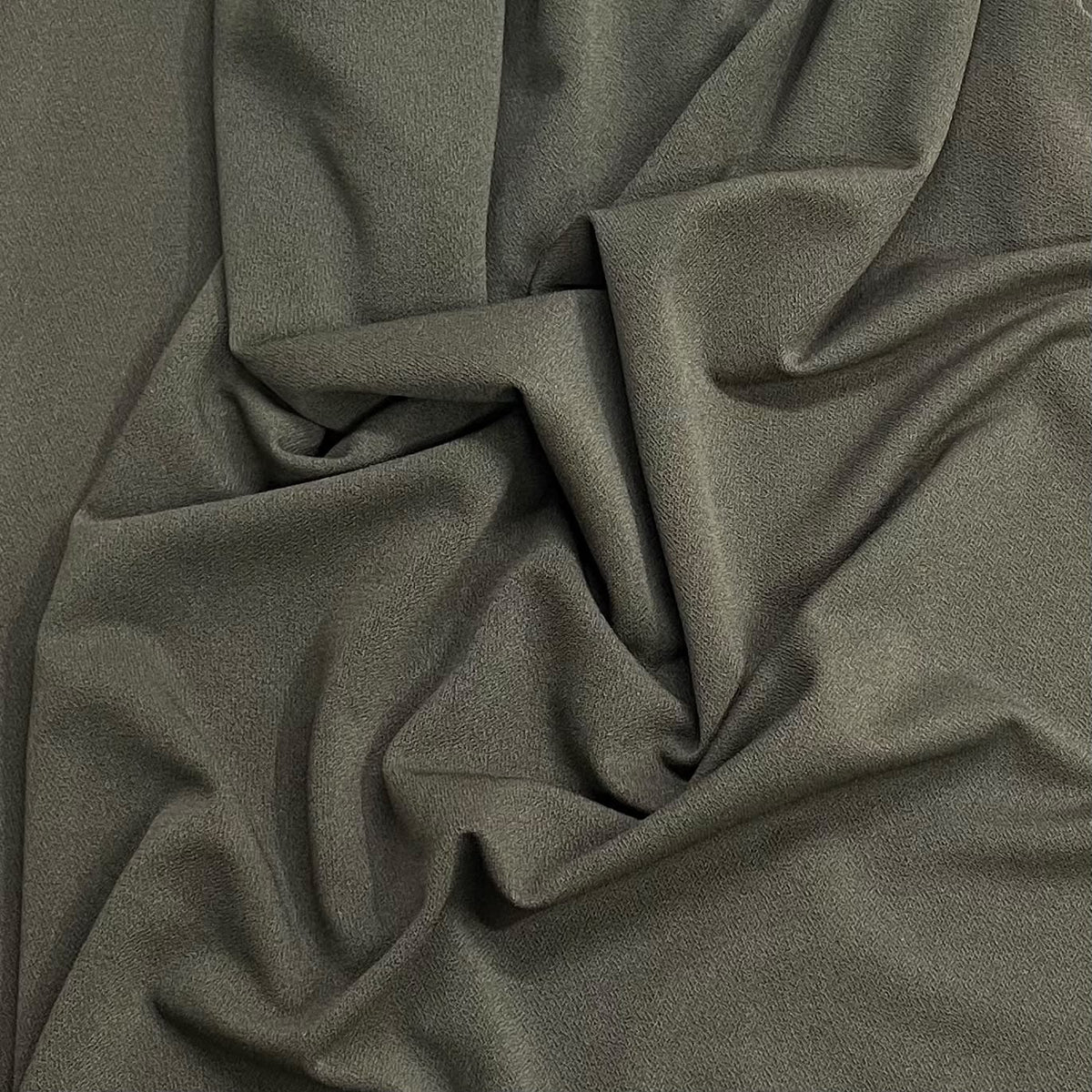 Pound A Metre 3 Metres, Luxurious Plain Soft Jersey - 55" (Khaki)