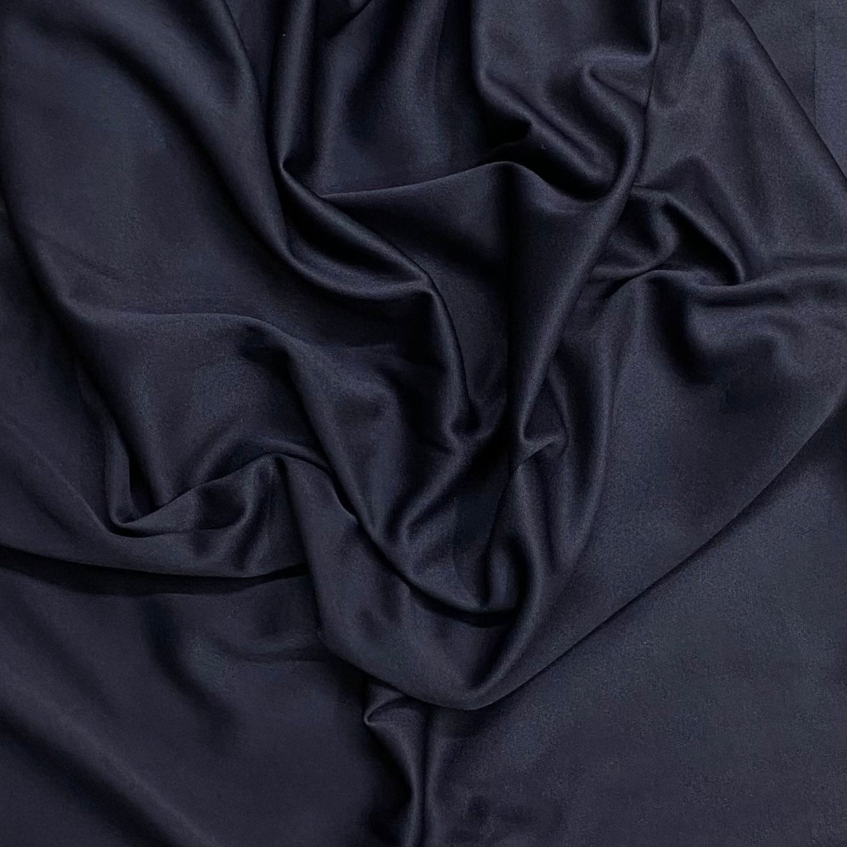 Pound A Metre 3 Metres, Luxurious Plain Soft Jersey - 55" (Navy) (EOL)