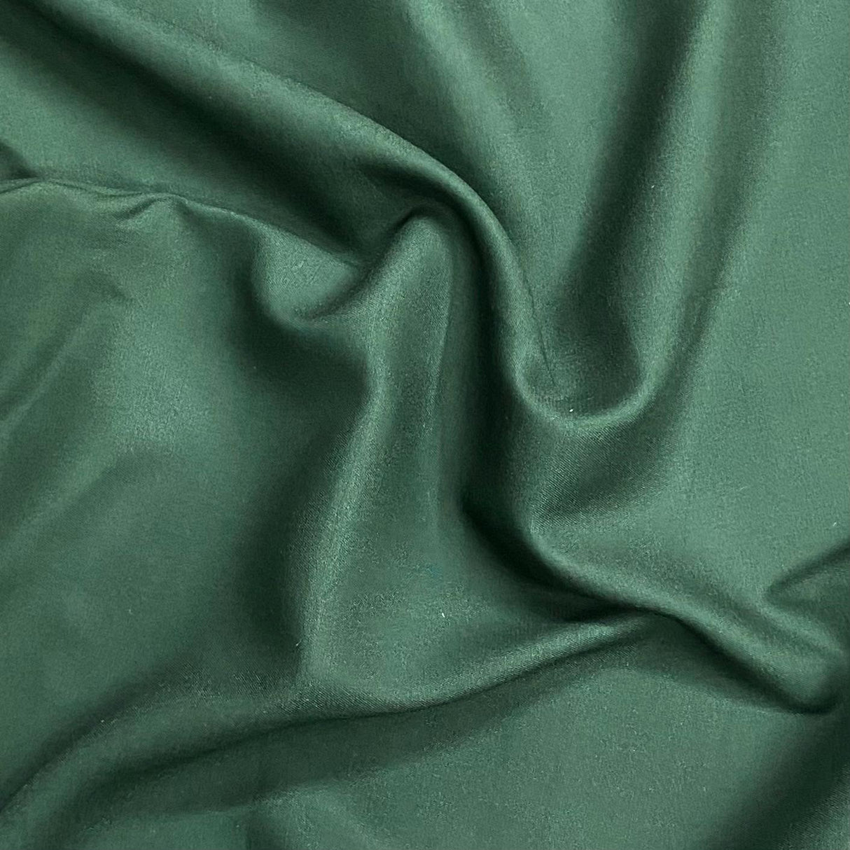 Pound A Metre 3 Metres Luxurious Plain Winter Viscose- 55'' - (Dark Green)