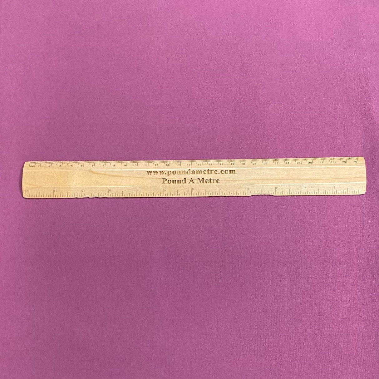 Pound A Metre 3 Metres Luxurious Plain Winter Viscose- 55'' - (Grape)