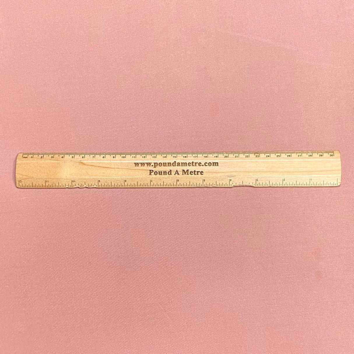 Pound A Metre 3 Metres Luxurious Plain Winter Viscose- 55'' - (Mauve Pink)