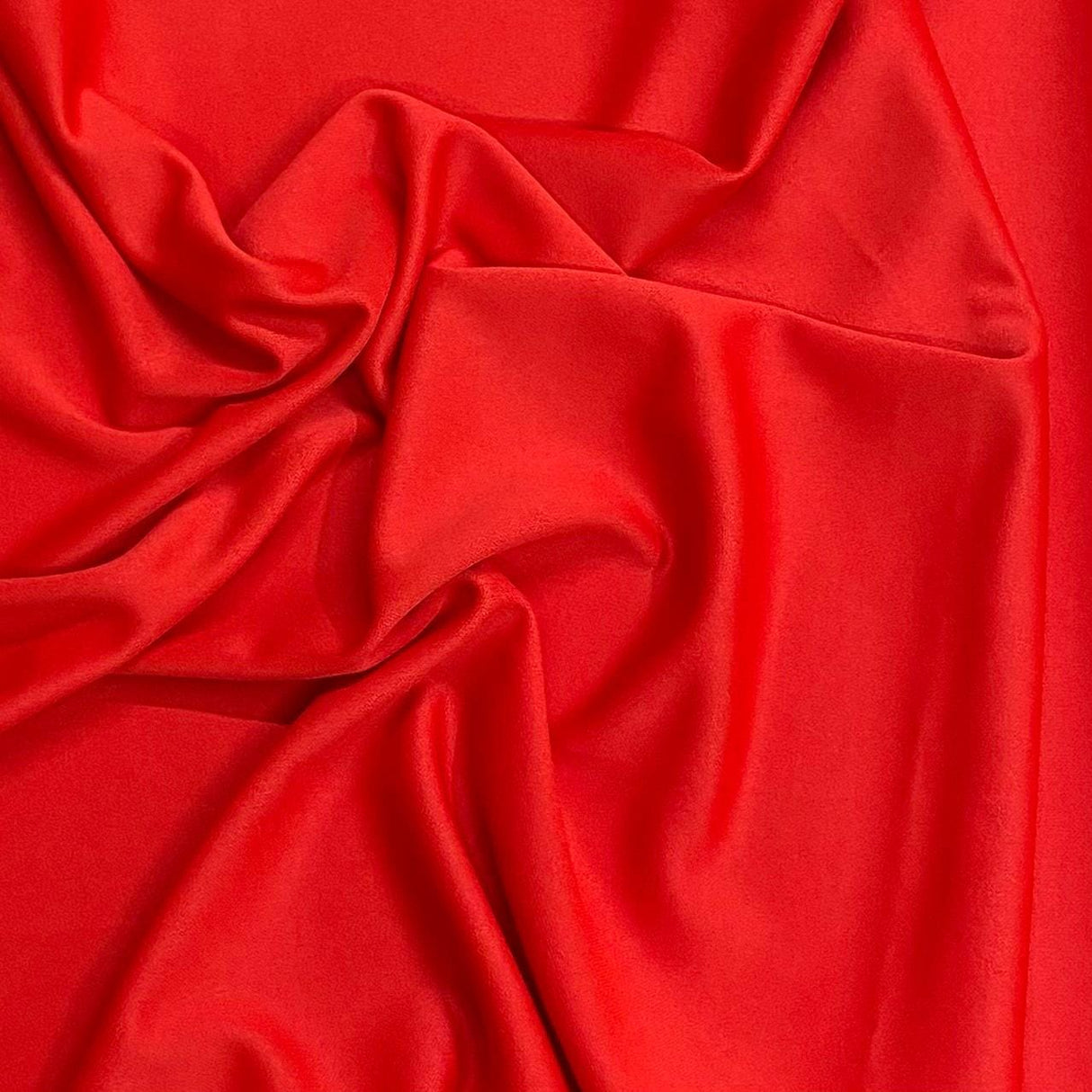Pound A Metre 3 Metres Luxurious Polyester Jersey- 58'' Wide (Red)