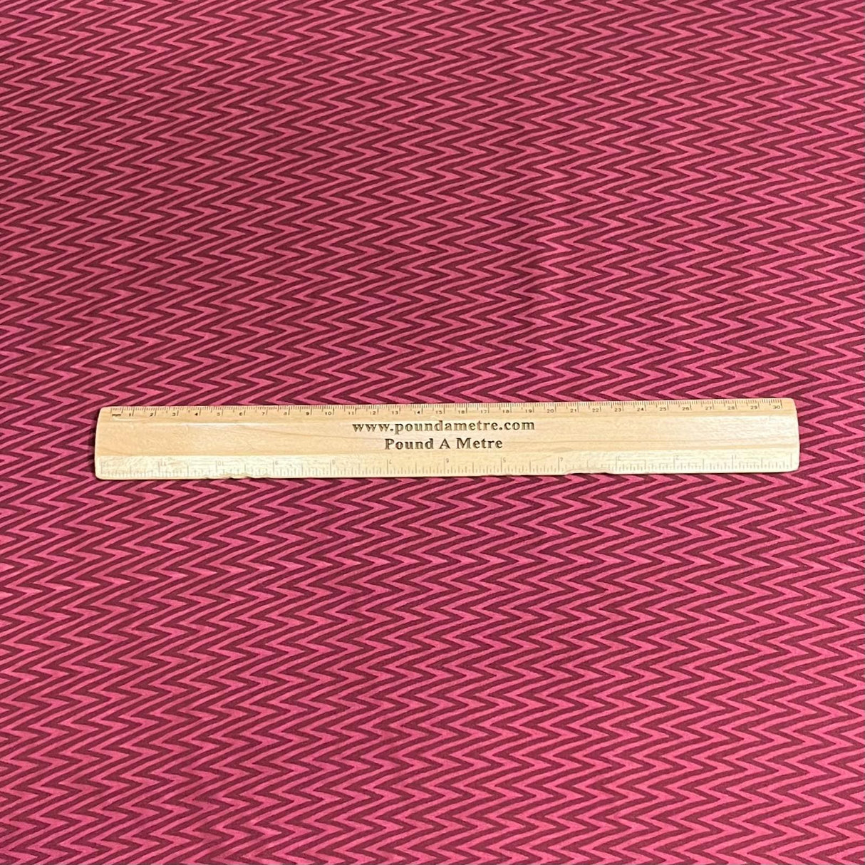 Pound A Metre 3 Metres Luxurious Printed Crepe - 55" Wide (Maroon)