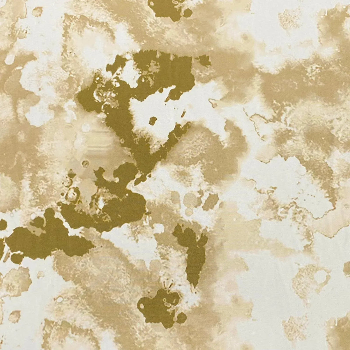 Pound A Metre 3 Metres Luxurious Printed Lycra Jersey 55" Wide (Gold)