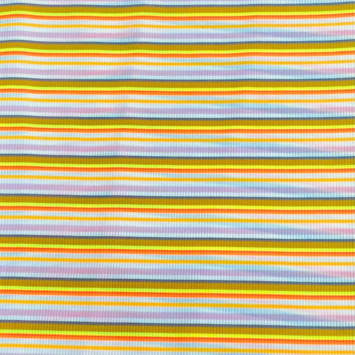 Pound A Metre 3 Metres Luxurious Ribbed Jersey 55” Wide - (Bright)