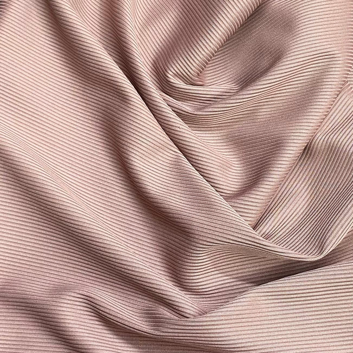 Pound A Metre 3 Metres Luxurious Ribbed Jersey 55” Wide - (Brown) (EOL)