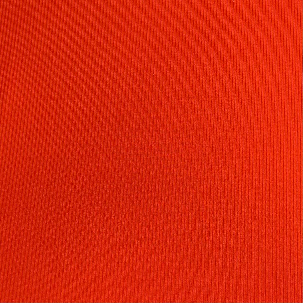 Pound A Metre 3 Metres Luxurious Ribbed Jersey 55” Wide - (Burnt Orange) (EOL)