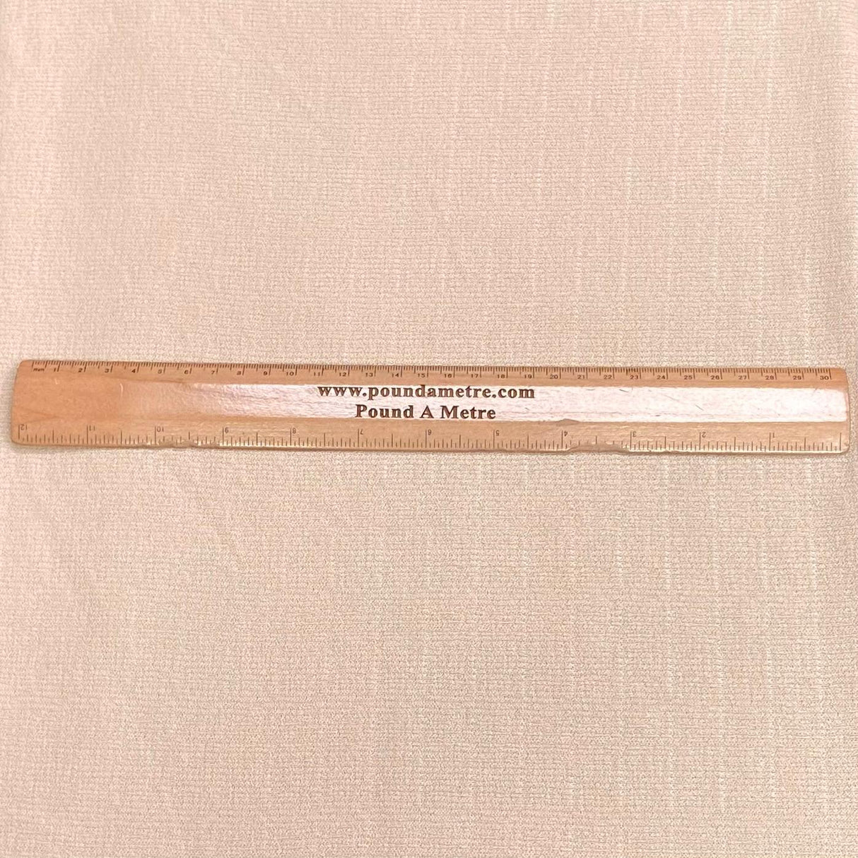Pound A Metre 3 Metres Luxurious Ribbed Jersey 55” Wide - (Light Brown) (EOL)