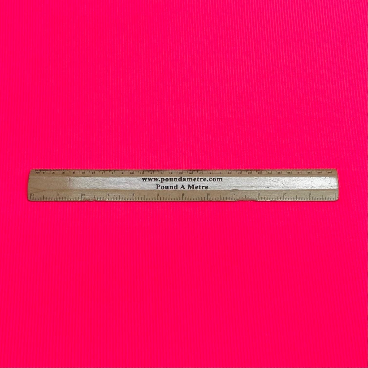 Pound A Metre 3 Metres Luxurious Ribbed Jersey 55” Wide - (Nylon Pink) (EOL)