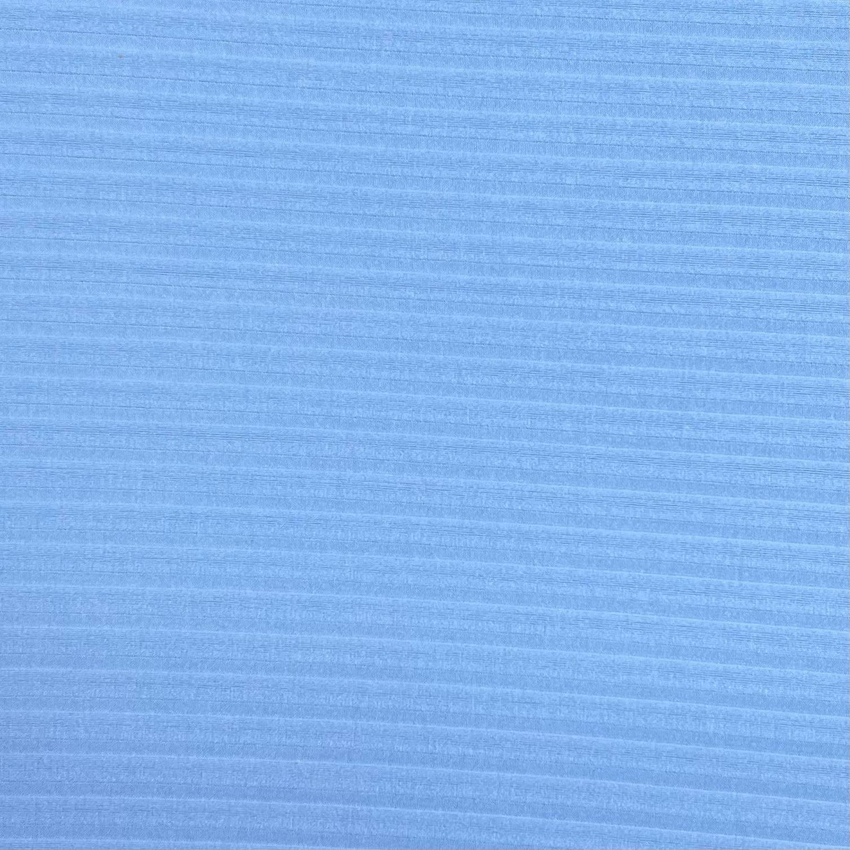 Pound A Metre 3 Metres Luxurious Ribbed Jersey 55” Wide - (Sky) (Multi Buy)