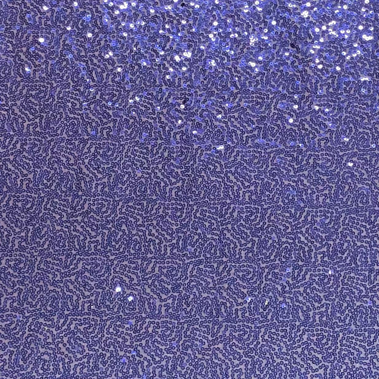 Pound A Metre 3 Metres 3 Metres - Luxurious Sequins On Net - 55" Wide - (Navy)
