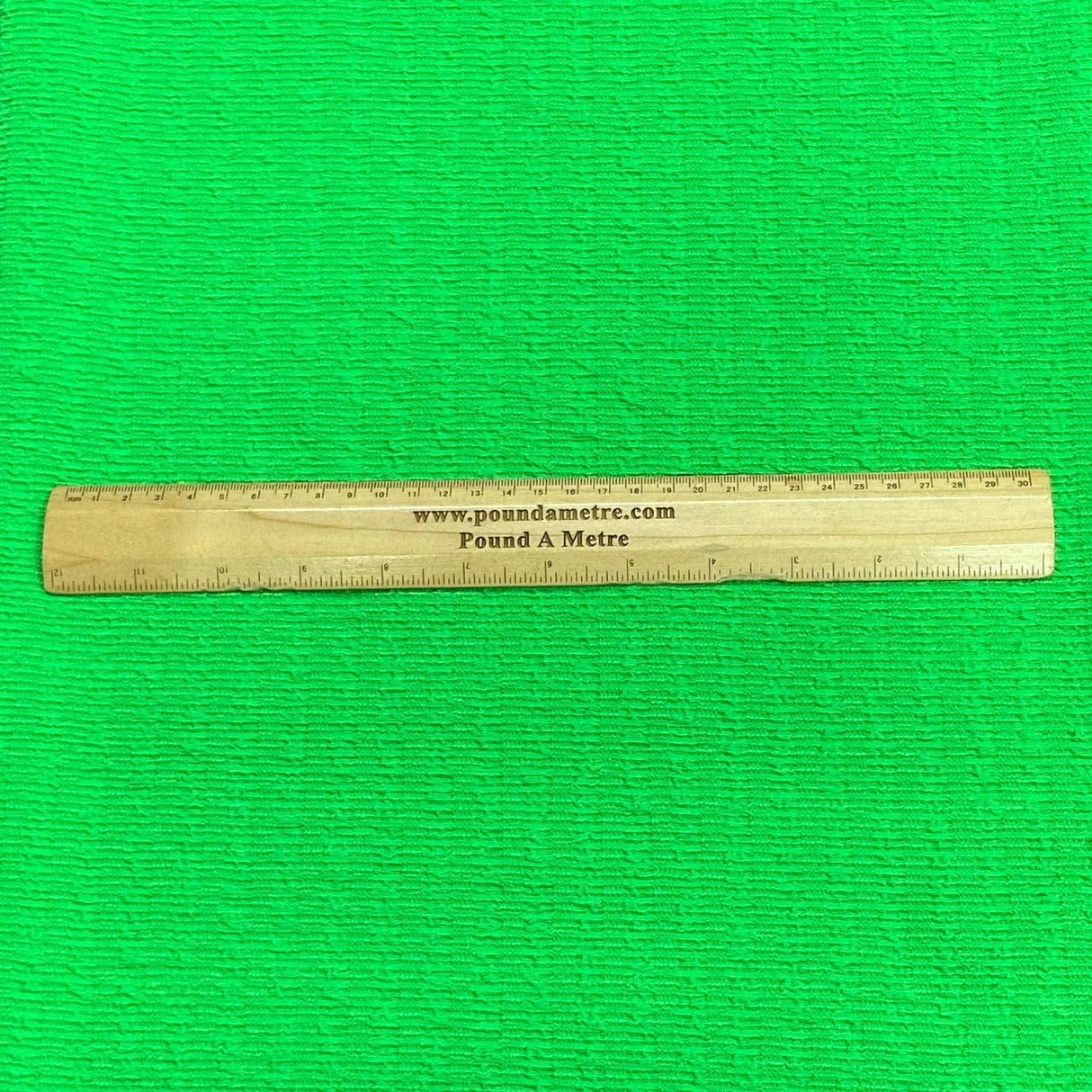 Pound A Metre 3 Metres Luxurious Textured Jersey 55" Wide (Green)