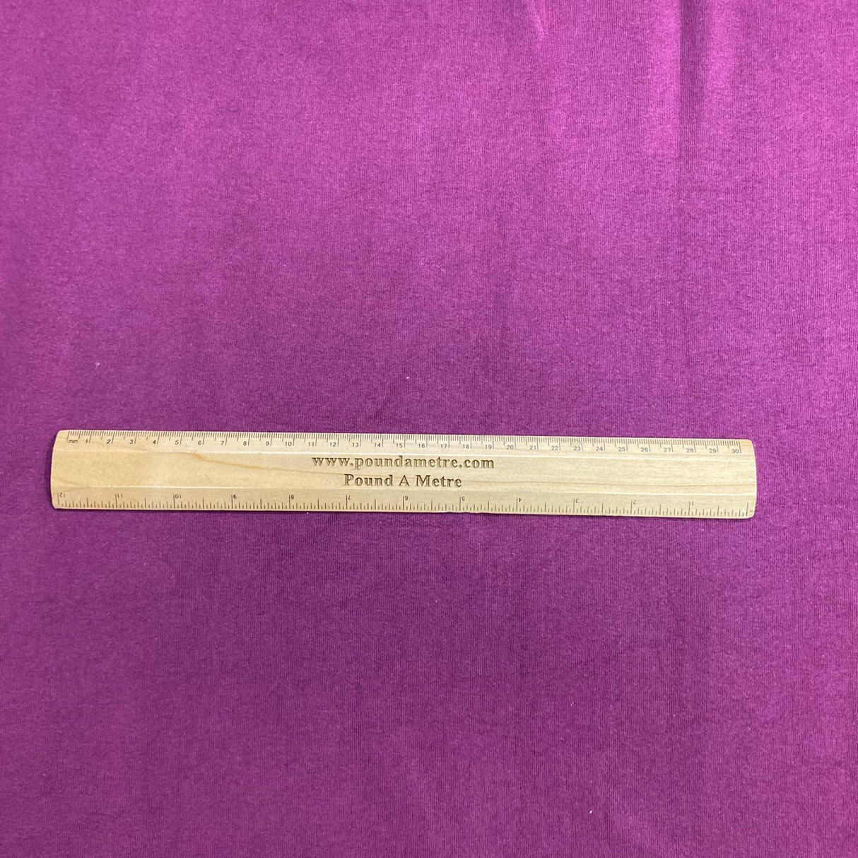 Pound A Metre 3 Metres luxurious Tube Jersey 55" Wide (Maroon)