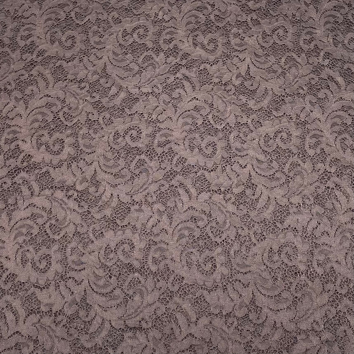 Pound A Metre 3 Metres 3 Metres Luxury Bridal Lace Fabric - 55" Wide (Brown)