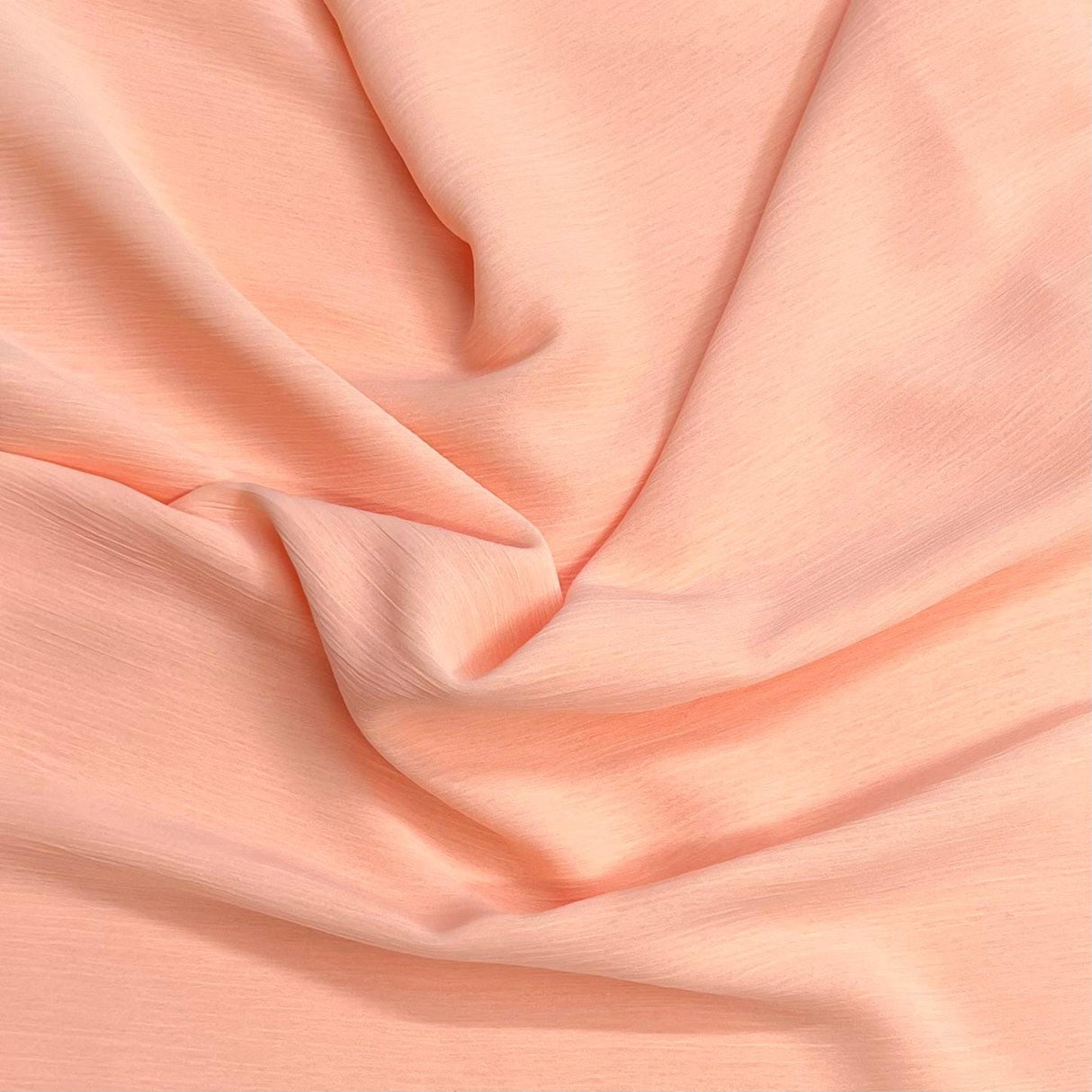 Pound A Metre 3 Metres Luxury Chiffon- 55" Wide- (Peach)