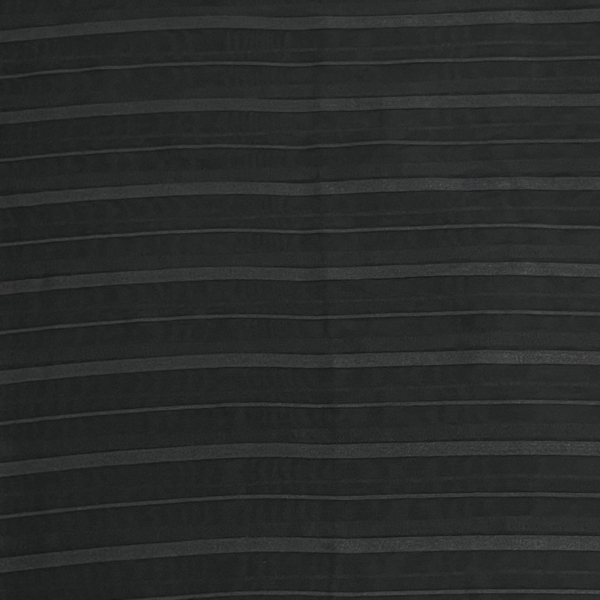 Pound A Metre 3 Metres Luxury Chiffon- 55" Wide- (Stripe Black)