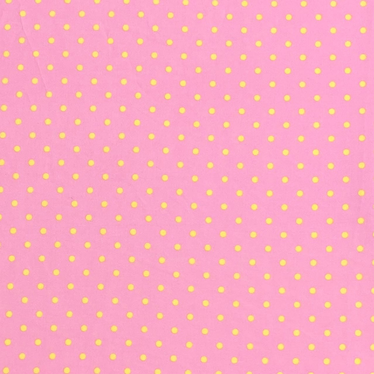 Pound A Metre 3 Metres Luxury Cotton Poplin Fabric – 45'' Wide (Pink Polka)
