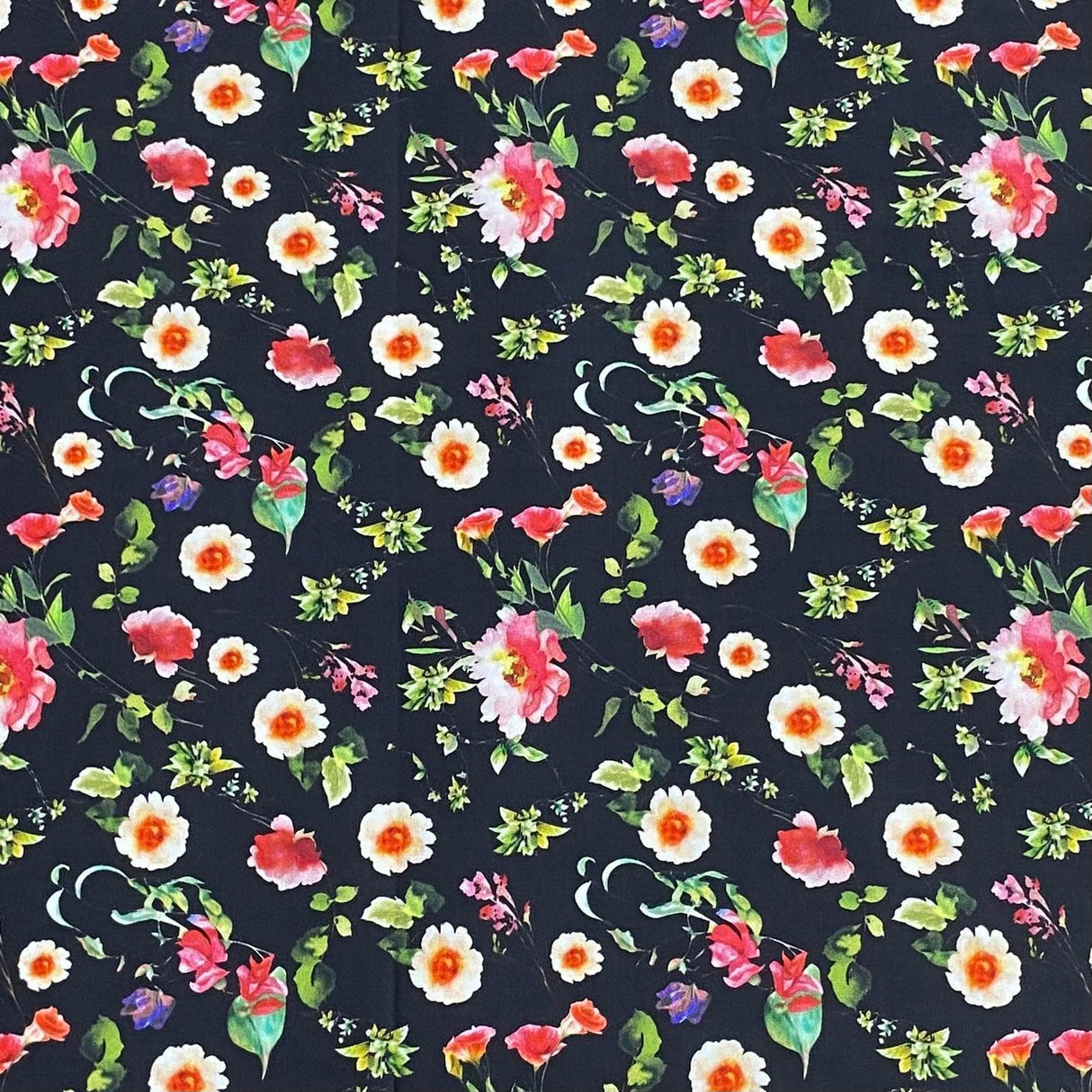 Pound A Metre Per 3 Metres 3 Metres Luxury Cotton Sateen - 45" Wide (Bloom)