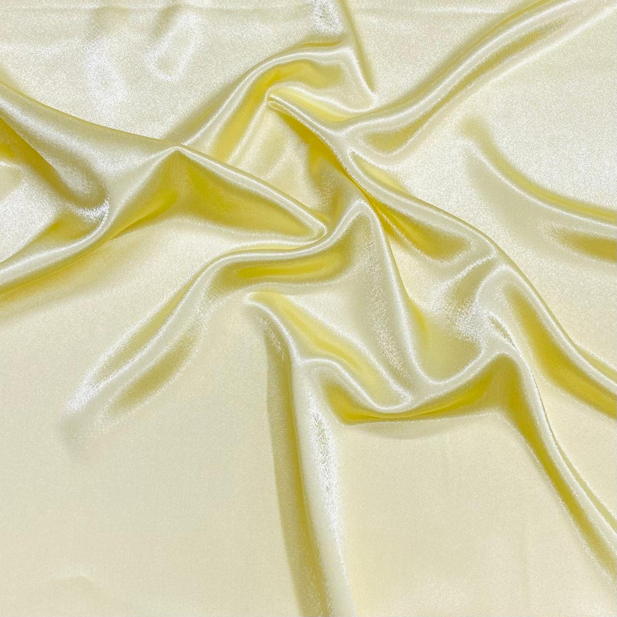 Pound A Metre 3 Metres 3 Metres Luxury Crepe Back Satin - 60" Wide (Lemon)