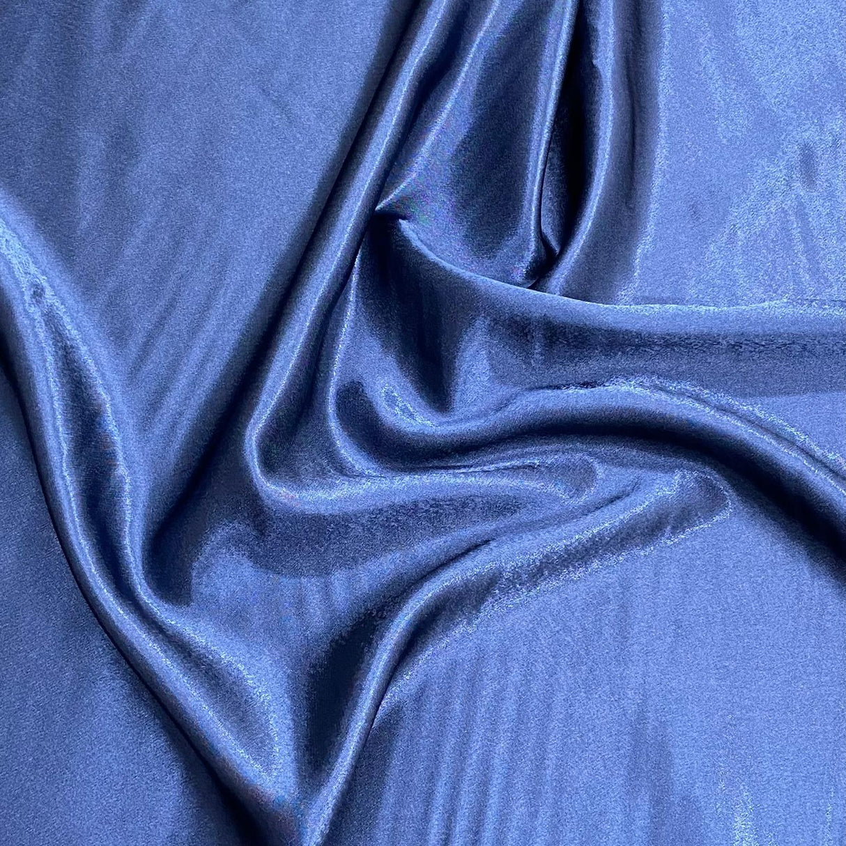 Pound A Metre 3 Metres 3 Metres Luxury Crepe Back Satin - 60" Wide (Navy)